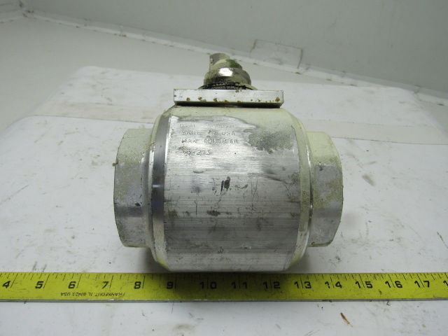 DMIC BVAL-2500B-HS 2-1/2" Low Pressure Ball Valve 400PSI BSPP Thread