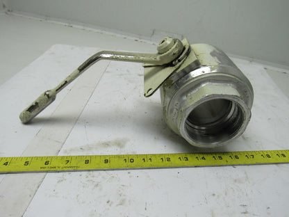 DMIC BVAL-2500B-HS 2-1/2" Low Pressure Ball Valve 400PSI BSPP Thread