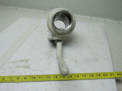 DMIC BVAL-2500B-4321LH/HS 2-1/2" Low Pressure Ball Valve 400PSI BSPP Thread