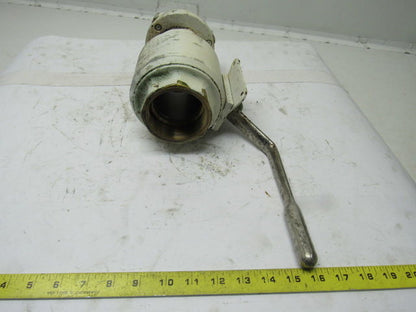 DMIC BVAL-2500B/LH/HS 2-1/2" Low Pressure Ball Valve 400PSI BSPP Thread