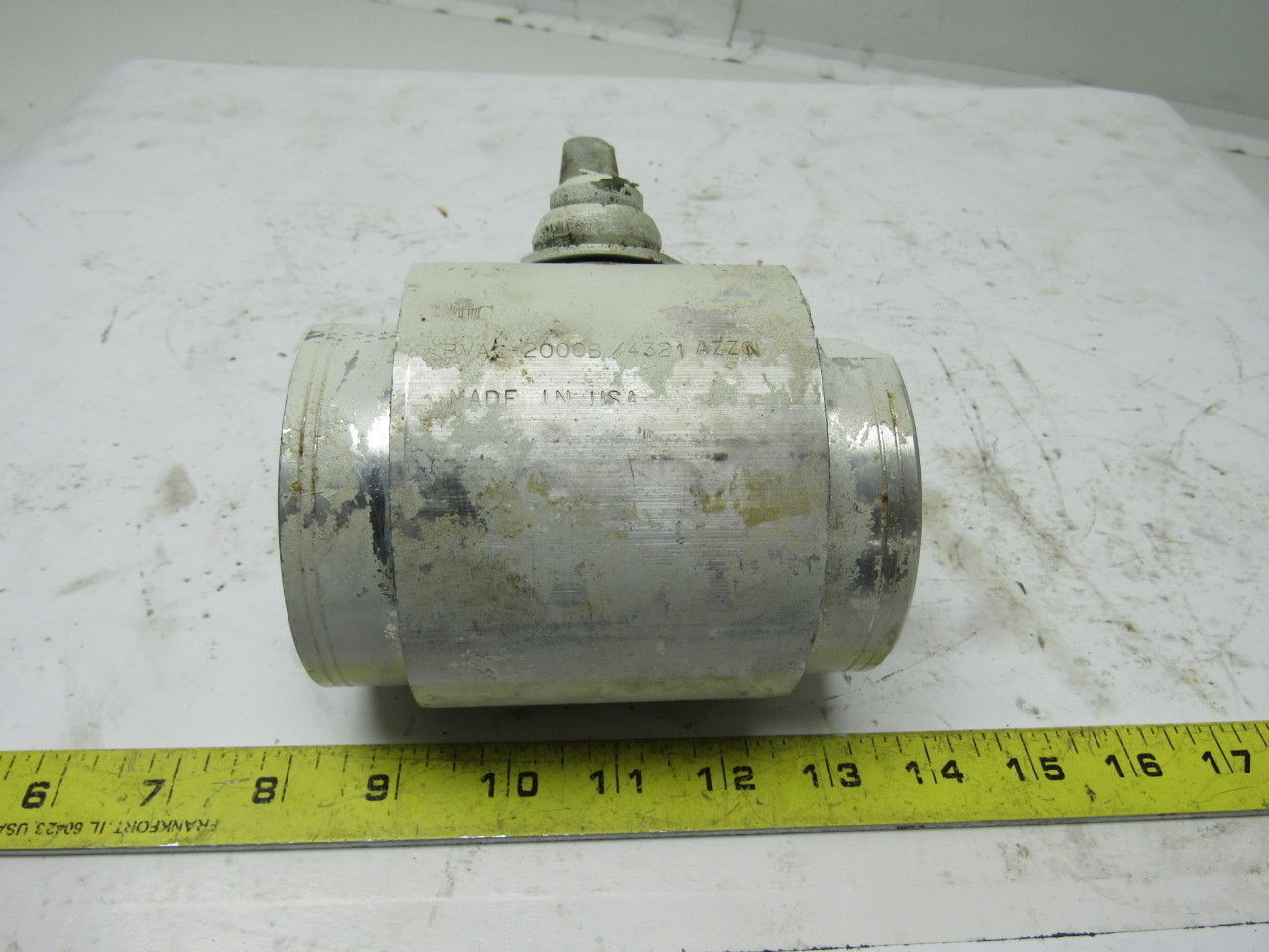 DMIC BVAL-2000B-4321AZZN 2" Low Pressure Ball Valve 400PSI BSPP Thread
