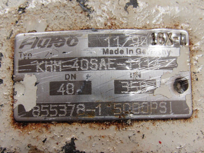 Flotec 350 KHM-40SAE-1114 1-1/2" NPT Ball Valve Hight Pressure 5000LBS