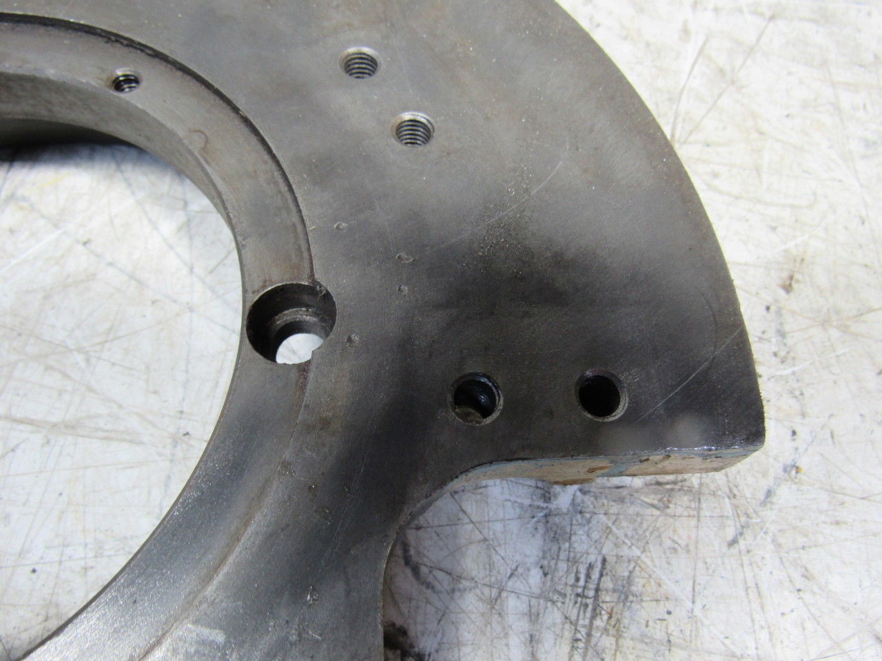 Hitachi Seiki HG400i Main Spindle Rear Mounting Casting Plate For CNC Lathe