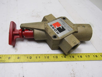 ROSS D1523C7012 Air Dump Valve Lockout  1-1/4" NPT 0-20 Bar