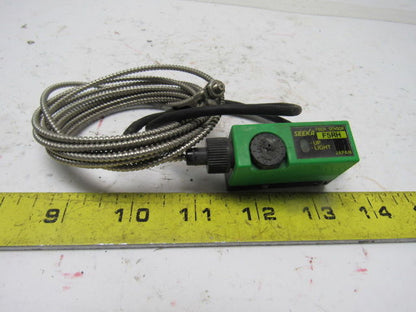 Seeka F5RH DC+12~24V Fiber Optic Sensor Adjustable Sensitivity