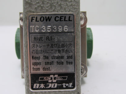 Flow Cell TC35396 196 kPa(2kgf/cm ²G) 20°C L/Min Chemical Flow Meter 20-100