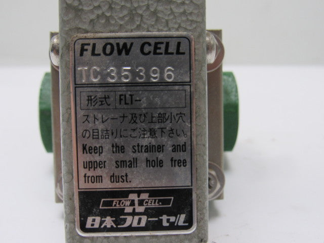 Flow Cell TC35396 196 kPa(2kgf/cm ²G) 20°C L/Min Chemical Flow Meter 20-100