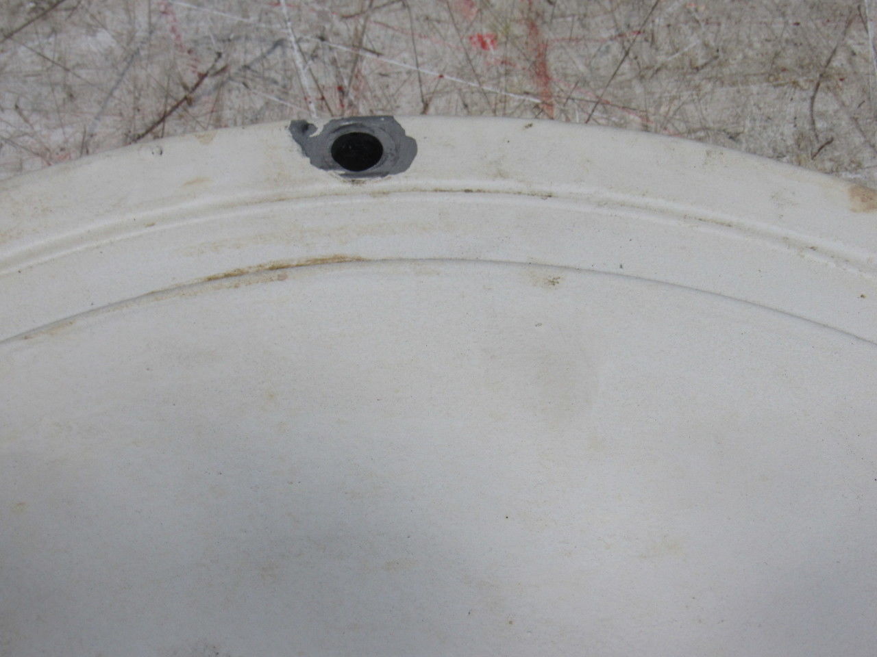 KTR V449-6 Hydraulic Tank Cleaning /Access Cover W/Navistar Logo Man Cave