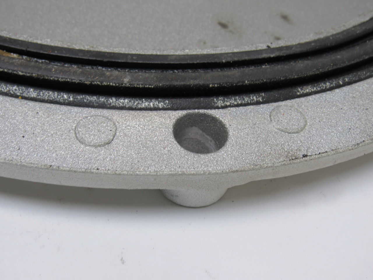 Vescore Hydraulic Tank Cleaning /Access Cover W/Morrell Logo 4 Bolt 13-3/4" Diam