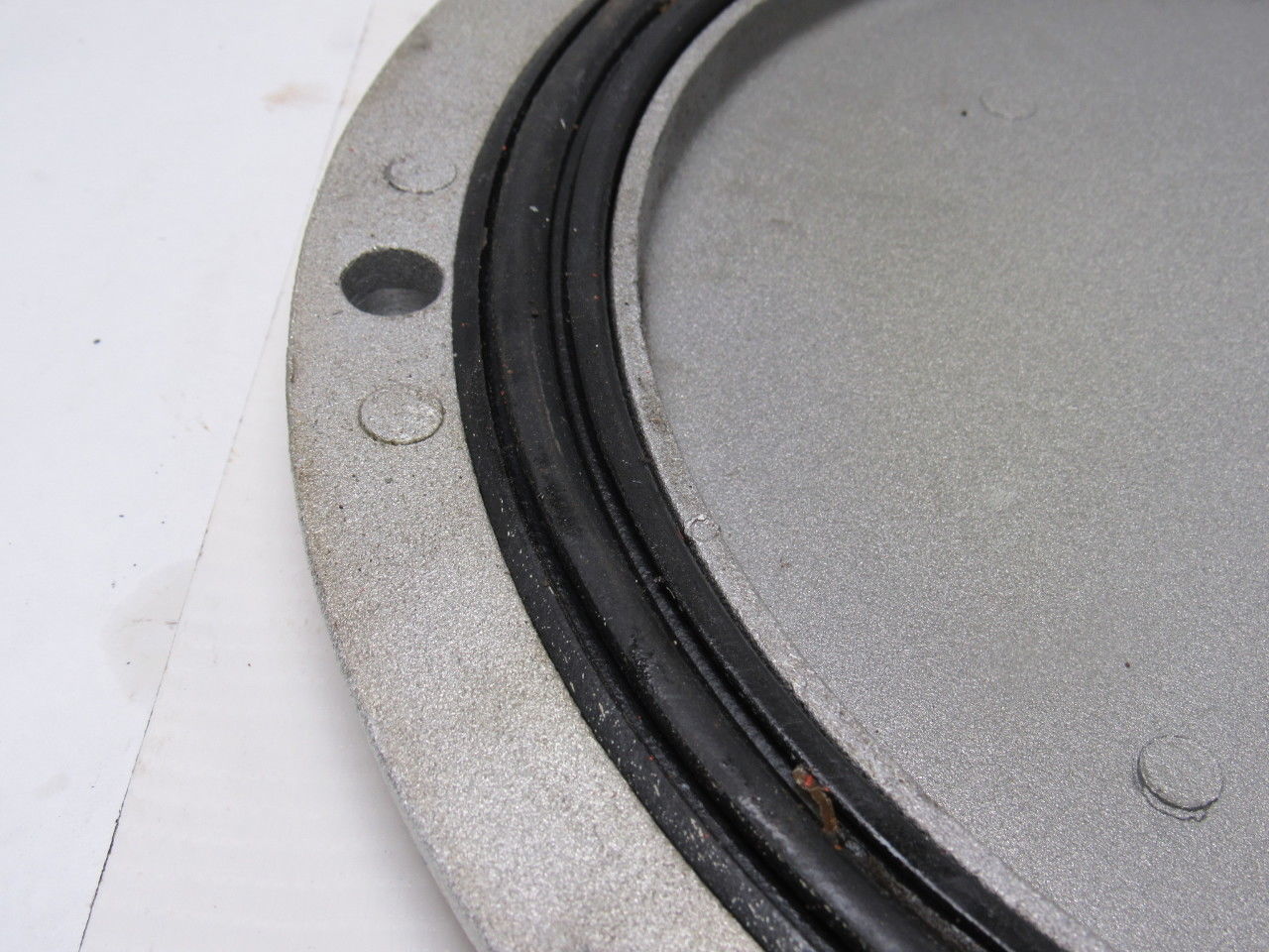 Vescore Hydraulic Tank Cleaning /Access Cover W/Morrell Logo 4 Bolt 13-3/4" Diam