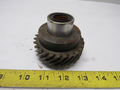 KHK SN2-26R 73.54 Pitch Right Hand Helical Screw Gear On 20 mm Linear Hub