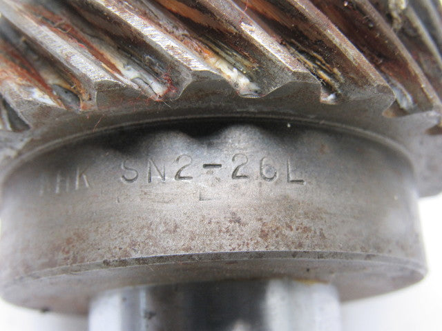KHK SN2-26L 73.54 Pitch Left Hand Helical Screw Gear On 20 mm Linear Hub