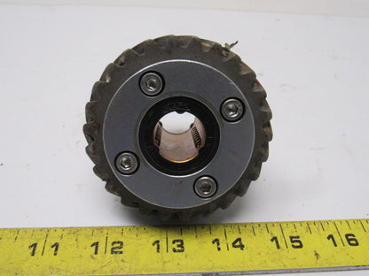 KHK SN2-26L 73.54 Pitch Left Hand Helical Screw Gear On 20 mm Linear Hub