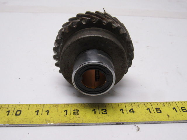 KHK SN2-26L 73.54 Pitch Left Hand Helical Screw Gear On 20 mm Linear Hub