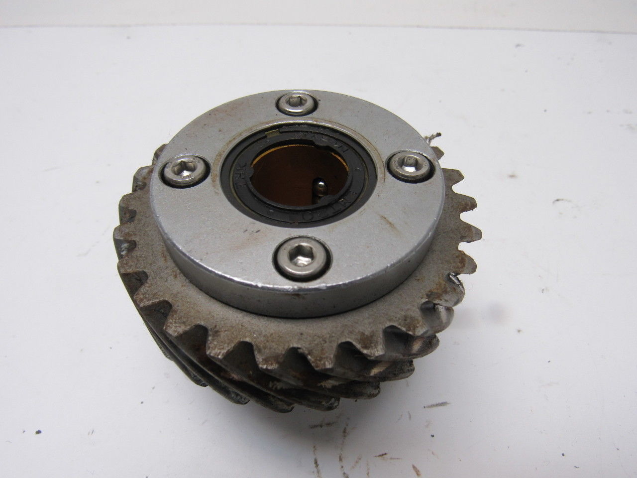 KHK SN2-26L 73.54 Pitch Left Hand Helical Screw Gear On 20 mm Linear Hub