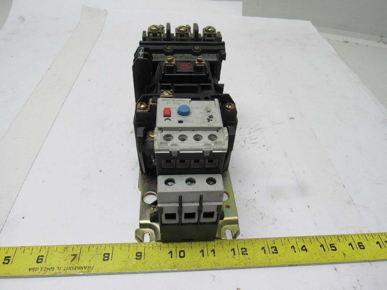A-B Allen Bradley 509-AOD-A1E Ser B Size 0 Motor Starter Contactor 120V Coil