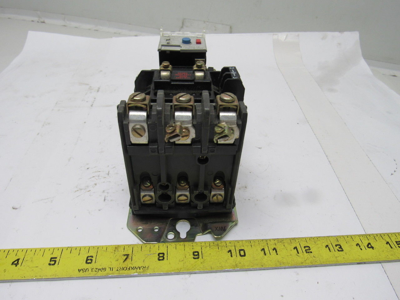 A-B Allen Bradley 509-AOD-A1E Ser B Size 0 Motor Starter Contactor 120V Coil