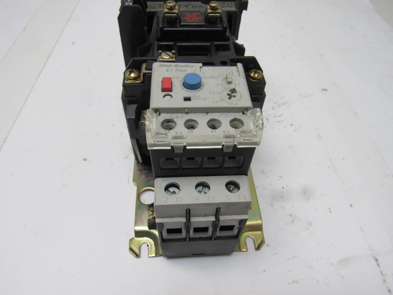 A-B Allen Bradley 509-AOD-A1E Ser B Size 0 Motor Starter Contactor 120V Coil