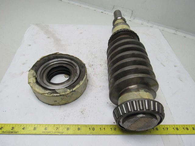 Koike Aronson 9944-8337-11 GE1200 Gearbox Sub Ass'y 1 THD Right Hand Worm Shaft