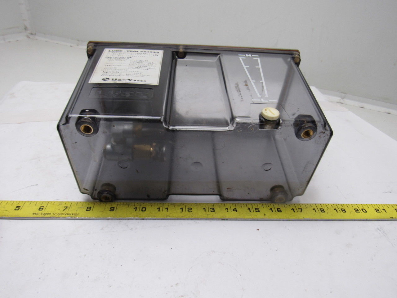 Lube-Tool Compact Lubrication Coolant Reservoir With Extras