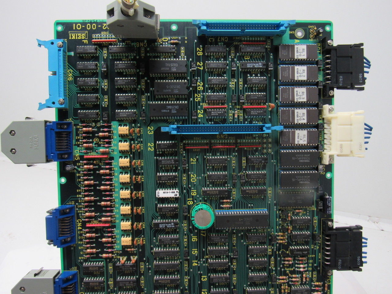 Hitachi Seiki 02-00-01 TR-6.10 PC Card For Control Gear 220/220V 50/60Hz 1Ph 2Kv