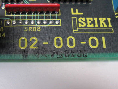 Hitachi Seiki 02-00-01 TR-6.10 PC Card For Control Gear 220/220V 50/60Hz 1Ph 2Kv