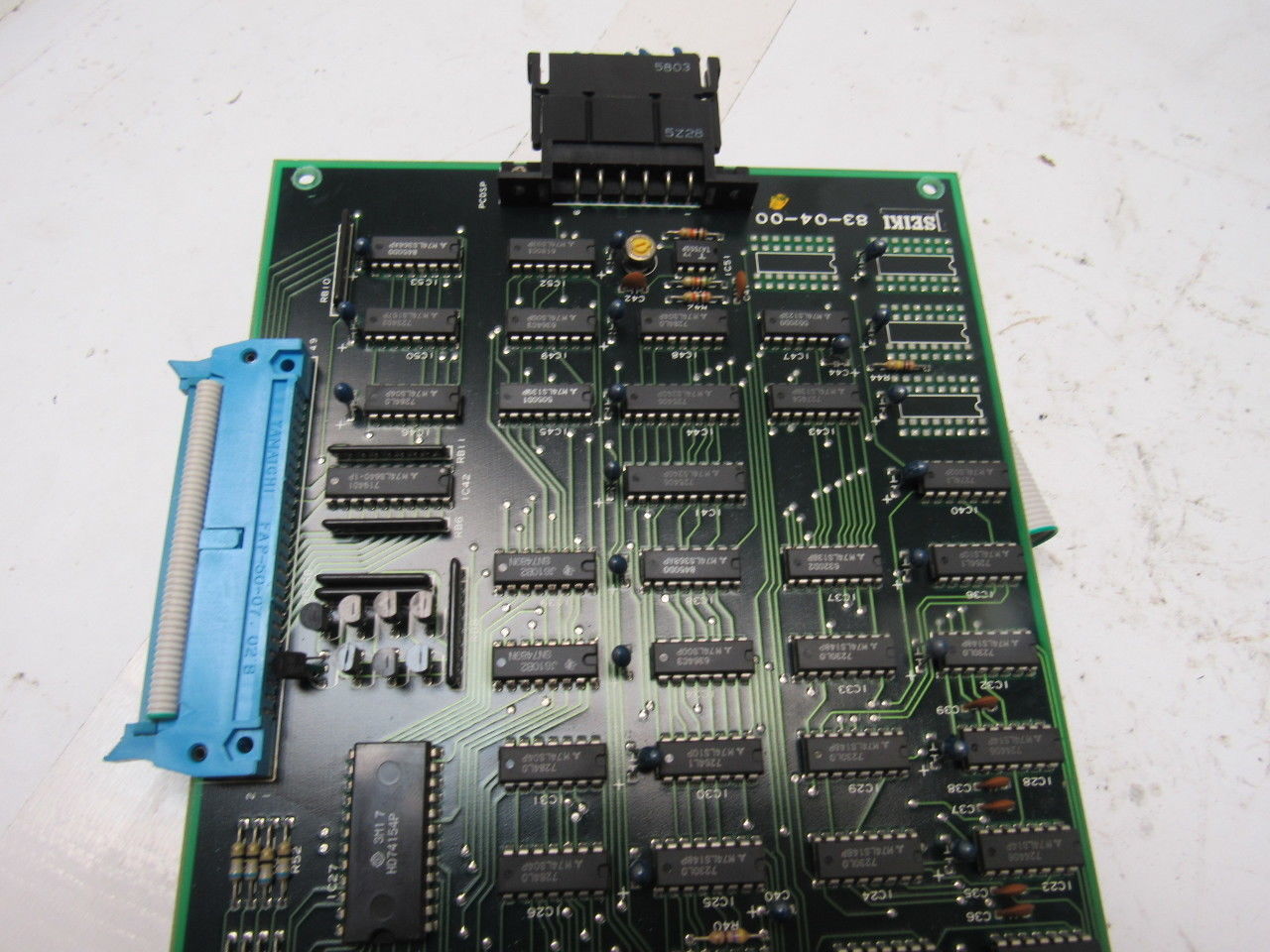 Seiki 83-04-00 Circuit Board Card With Ribbon Cable