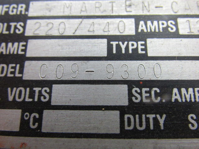 Scherer C09-9300 4.0KW Vibratory Shaker Motor  220/440V 900 RPM