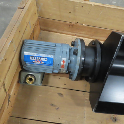 Hitachi Seiki HG-500I-II 2741-00-533-11 Center Trough Conveyor Motor & Housing