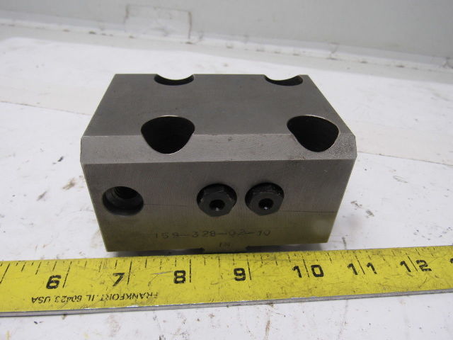 159-328-02-10 25mm ID Bore Tooling Holder Block  CNC Turret Hitachi Seiki