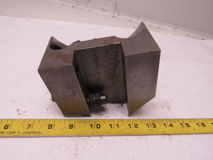 1574-440-204-0 CNC Lathe Tooling Holder 2" Wide Angled Block 20mm Wide Alignment