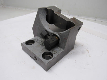1574-440-204-0 CNC Lathe Tooling Holder 2" Wide Angled Block 20mm Wide Alignment