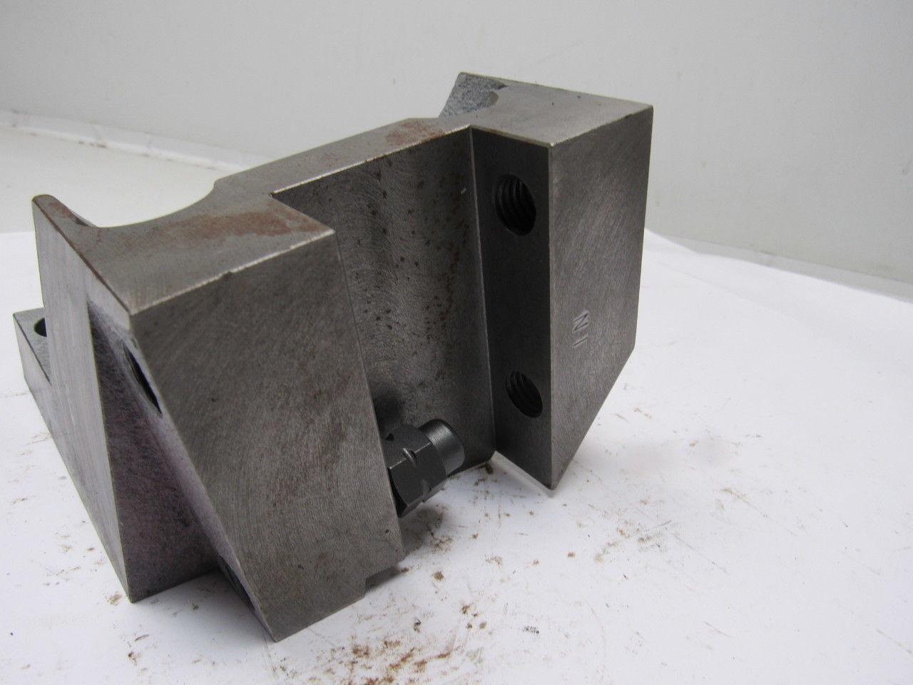 1574-440-204-0 CNC Lathe Tooling Holder 2" Wide Angled Block 20mm Wide Alignment