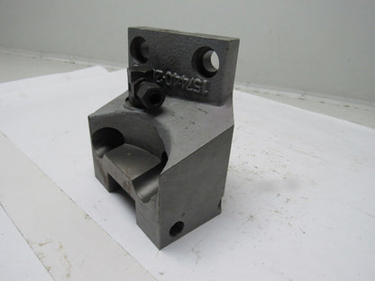 1574-440-204-0 CNC Lathe Tooling Holder 2" Wide Angled Block 20mm Wide Alignment