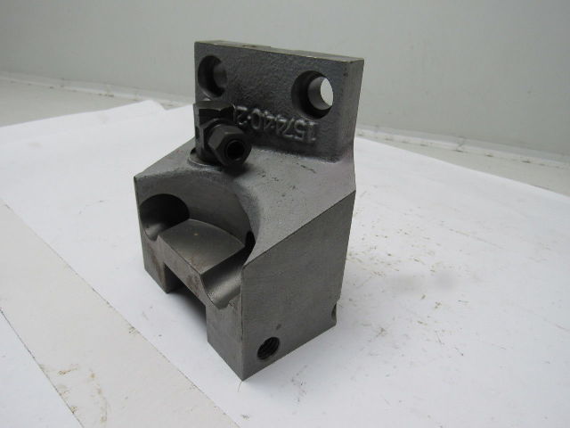 1574-440-204-0 CNC Lathe Tooling Holder 2" Wide Angled Block 20mm Wide Alignment