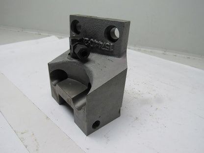 1574-440-204-0 CNC Lathe Tooling Holder 2" Wide Angled Block 20mm Wide Alignment