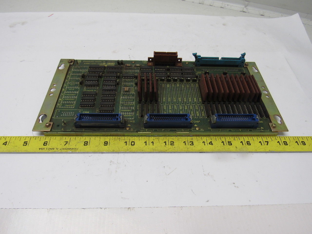 Giddings & Lewis Masterline Fanuc Operator Control Board CNC Horizontal Lathe
