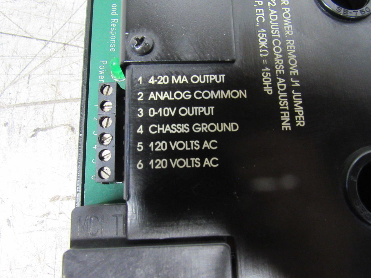 Load Controls Inc. UPC Universal Power Cell Hp Performance Monitor 120V Input