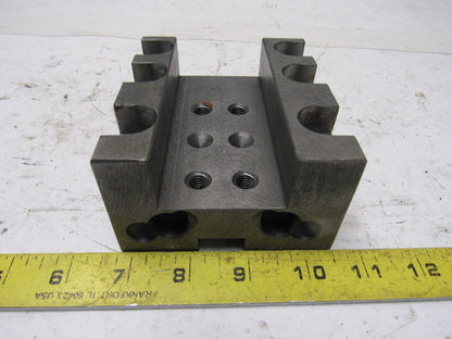 50mm Square Shank CNC Turret Tool Holder Block