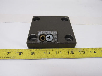 CNC Turning Center Lathe Turret Blank Cover Plate 80x70mm Hole Spacing