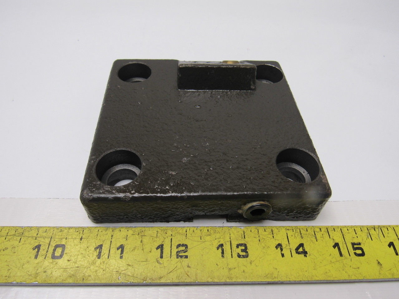 CNC Turning Center Lathe Turret Blank Cover Plate 80x70mm Hole Spacing