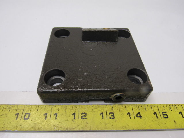 CNC Turning Center Lathe Turret Blank Cover Plate 80x70mm Hole Spacing