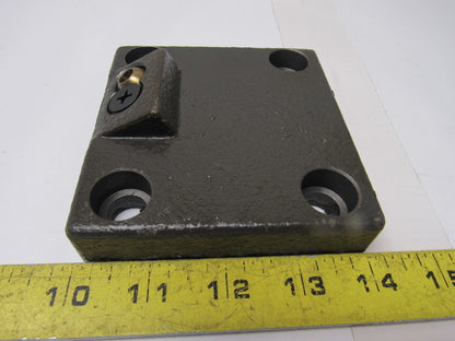 CNC Turning Center Lathe Turret Blank Cover Plate 80x70mm Hole Spacing