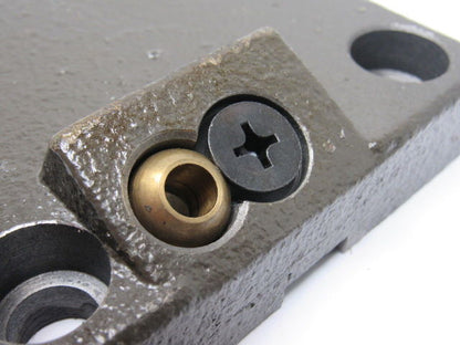 CNC Turning Center Lathe Turret Blank Cover Plate 80x70mm Hole Spacing