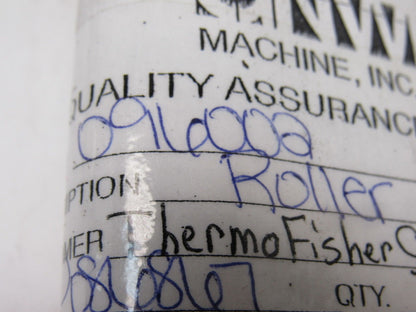 ThermoFisher Scientific 096002 18" Idler Roller WGHFDR 90.151 Lot of 6