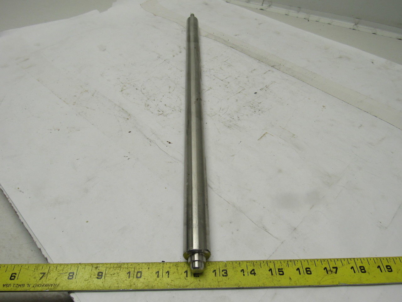 ThermoFisher Scientific 203533 Stainless Steel 20" x 1" OD Conveyor  Roller