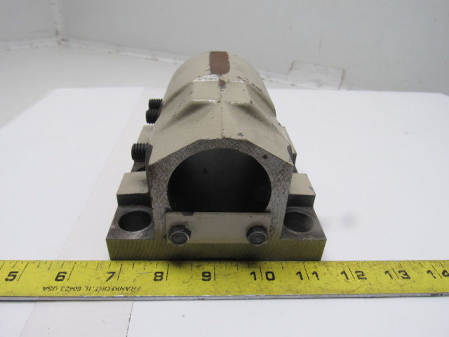 2 Bore CNC Turning Center Lathe Turret Tool Holder Block Coolant Thru"