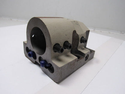 2 Bore CNC Turning Center Lathe Turret Tool Holder Block Coolant Thru"