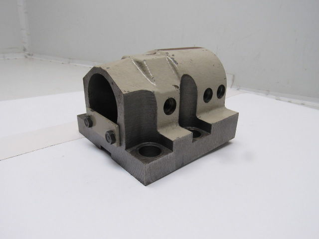 2 Bore CNC Turning Center Lathe Turret Tool Holder Block Coolant Thru"