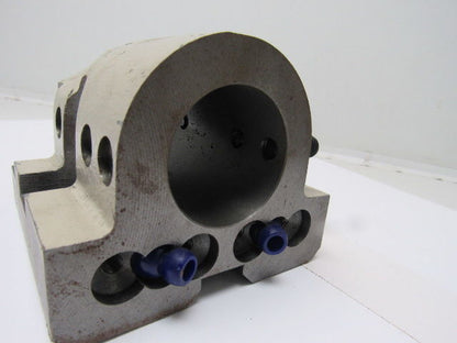 2 Bore CNC Turning Center Lathe Turret Tool Holder Block Coolant Thru"